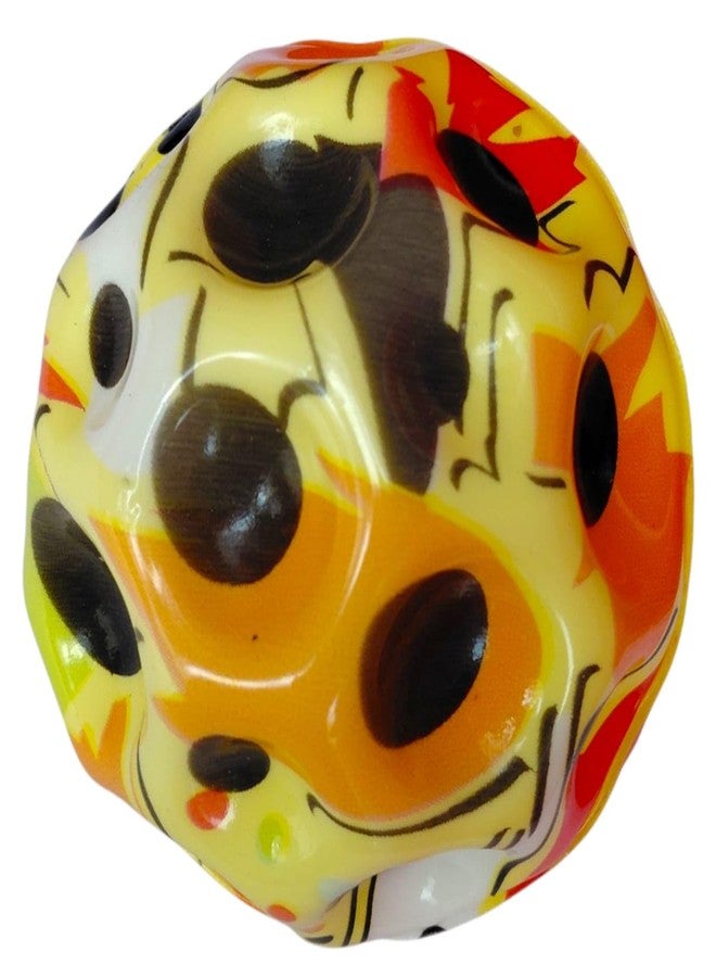 JNiL Super High Bouncing Ball, Moon and Space Balls for Kids and Adults, Improve Hand-Eye Coordination, Easy to Grip (Yellow) - Image 5